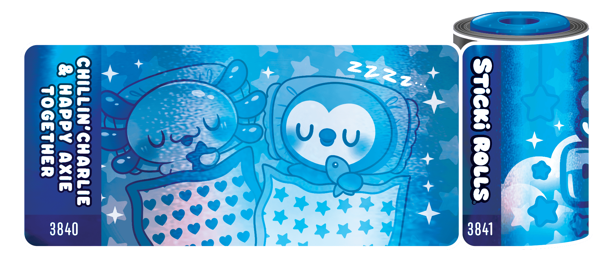 SR3_Laser_Engraved_Chillin Charlie and Happy Axie