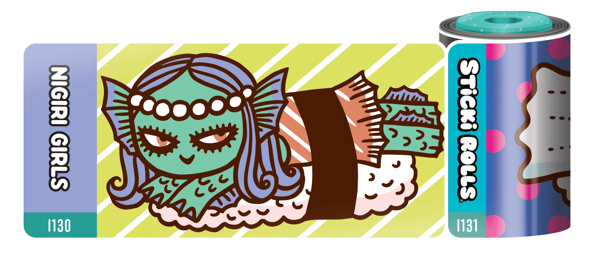 I013 Creepies Life Nigiri Girls
