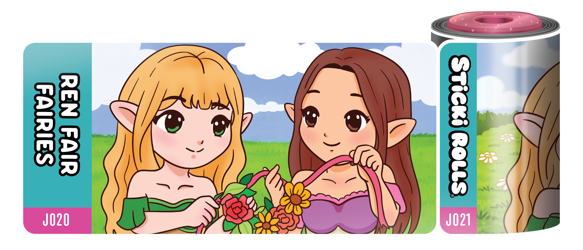 J002 Erin's Newest Stickies Ren Fair Fairies